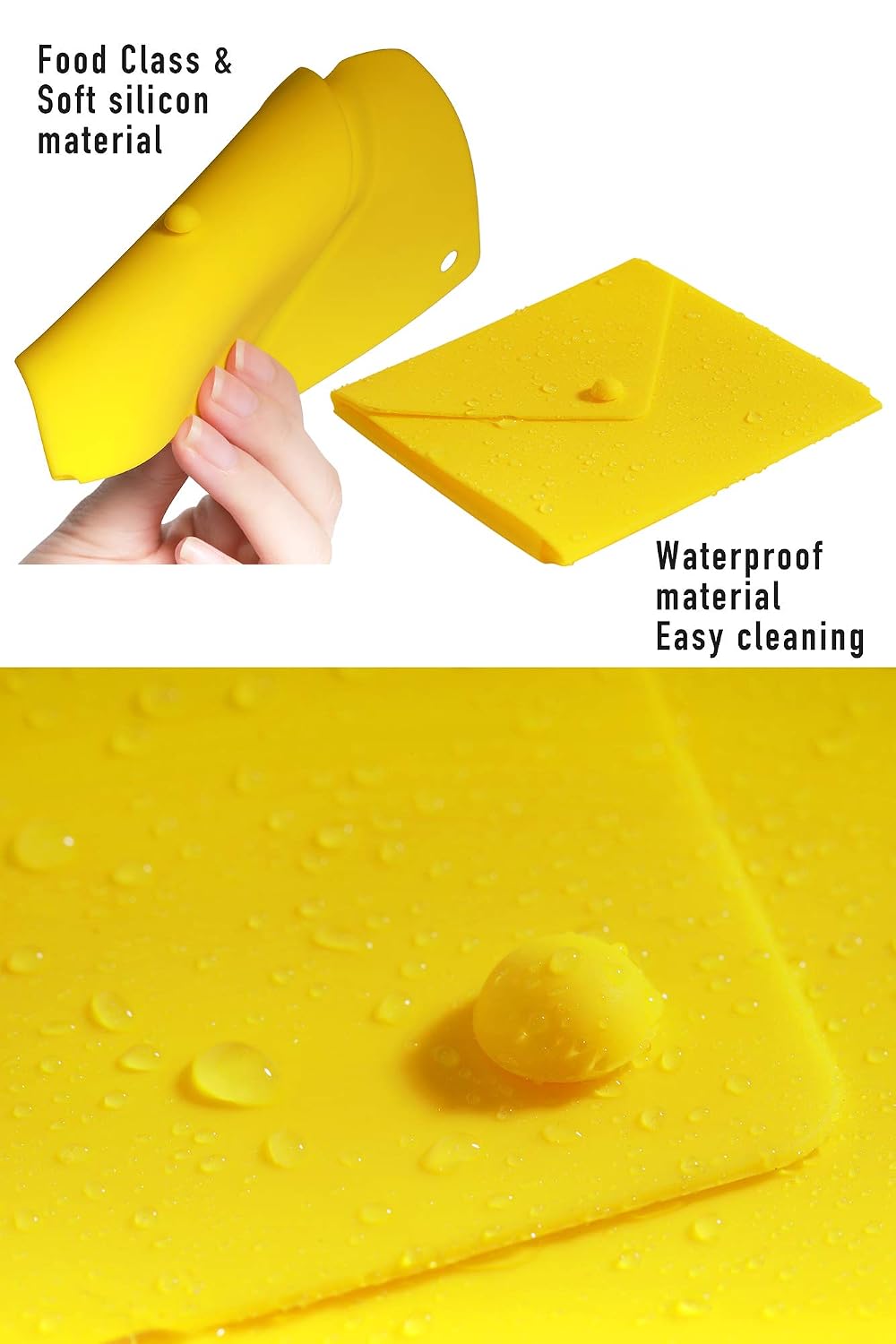 ELFRhino Mask Storage Clip Holder Face Masks Case Foldable Storage Bag Portable Mask Storage Box Disposable Face Masks Organizer Dustproof Storage Box for Mask Pollution Prevention Set of 6