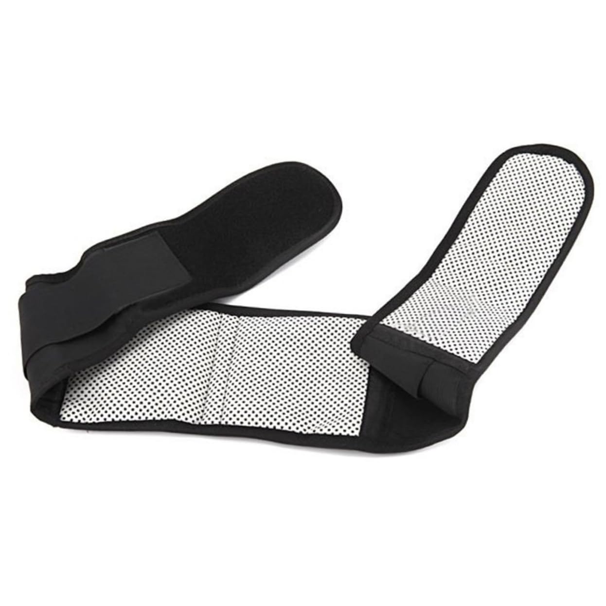 IWOWHERO Thermal Wasit Pad Heat Therapy Hyperthermia Therapy Magnetic Therapy Waist Belt Thermal Waist Support Back Waist Support Belt Self Heating Waist Belt Self Heating Wasit Belt Black