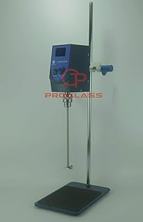 Proglass SH-II-7C Overhead Stirrer with Stirring Rod & Stand, 40L Capacity,110V