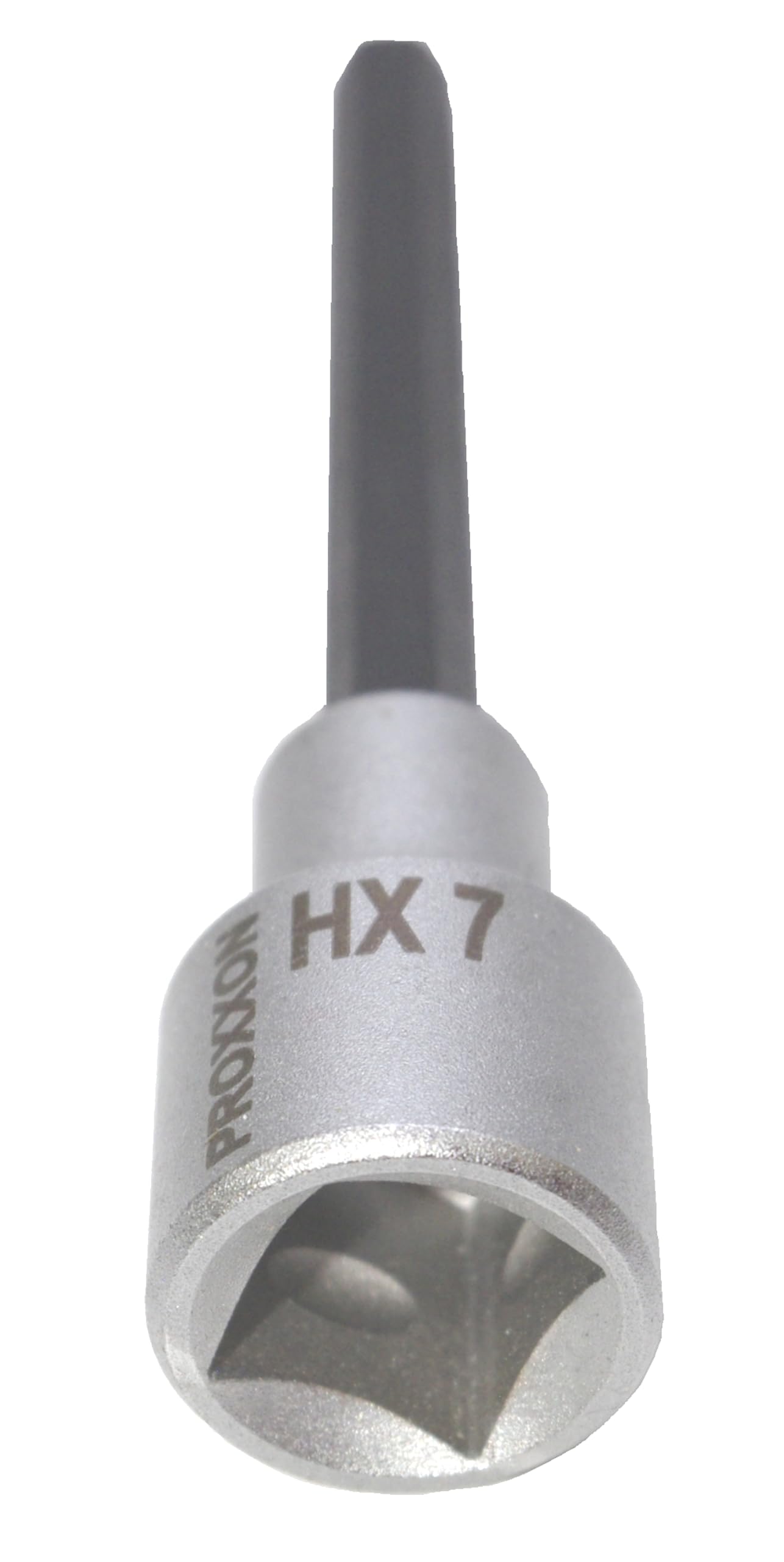 PROXXON 23485 binnenzeskant inzetstuk HX7 7 mm lengte 100 mm aandrijving 12,5 mm (1/2 inch