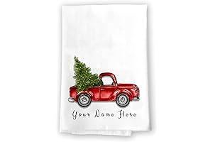 Cute Boho Christmas Kitchen Towels