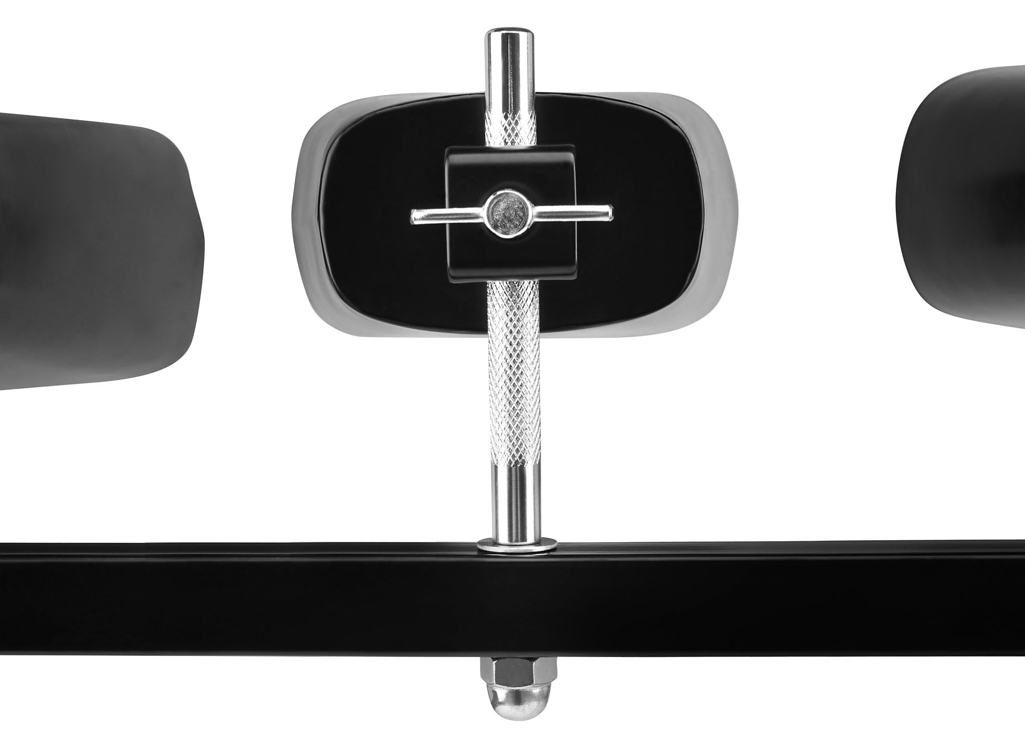 XDrum Cowbell Set, 5 Kuhglocken inkl. Ständer (Percussion, Kuhglockenset, 4",5",6",7",9", robuster, höhenverstellbarer Ständer, doppelstrebige Hardware, ausgezeichneter, harmonischer Klang)