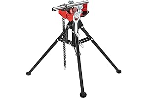 VEVOR Tripod Pipe Stand | Portable & Sturdy Tripod for Accurate Pipe Bending
