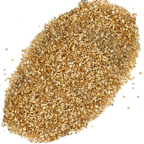 Vidrio dorado irregular para arte y artesanía Balacoo, formato de 500 g 2