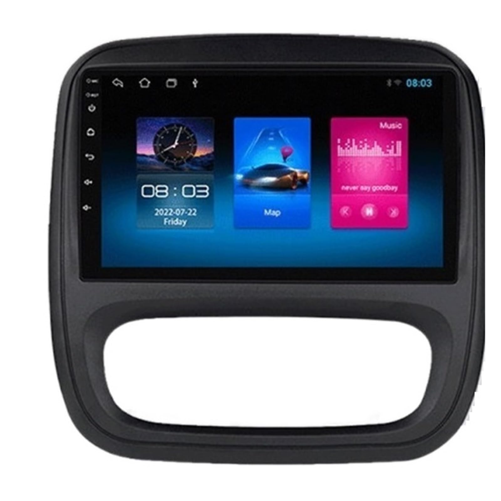Nawigacja satelitarna Radio Samochodowe Odtwarzacz Multimedialny Wideo Automatyczna Nawigacja GPS(HC1 (1G 32G) Type B)