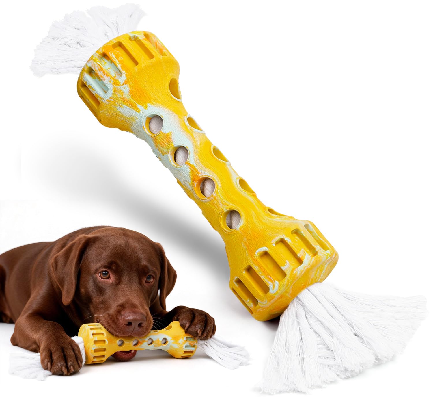 KGPERGU Rubber Rope Dog Toy