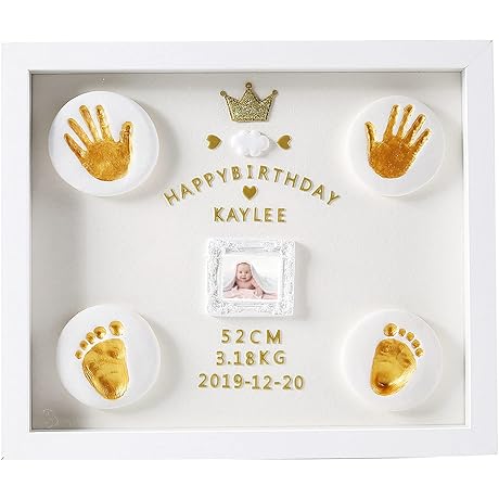 Nifyto Baby Keepsake Kit - Capture Tiny Details in a Personalized Holiday Keepsake