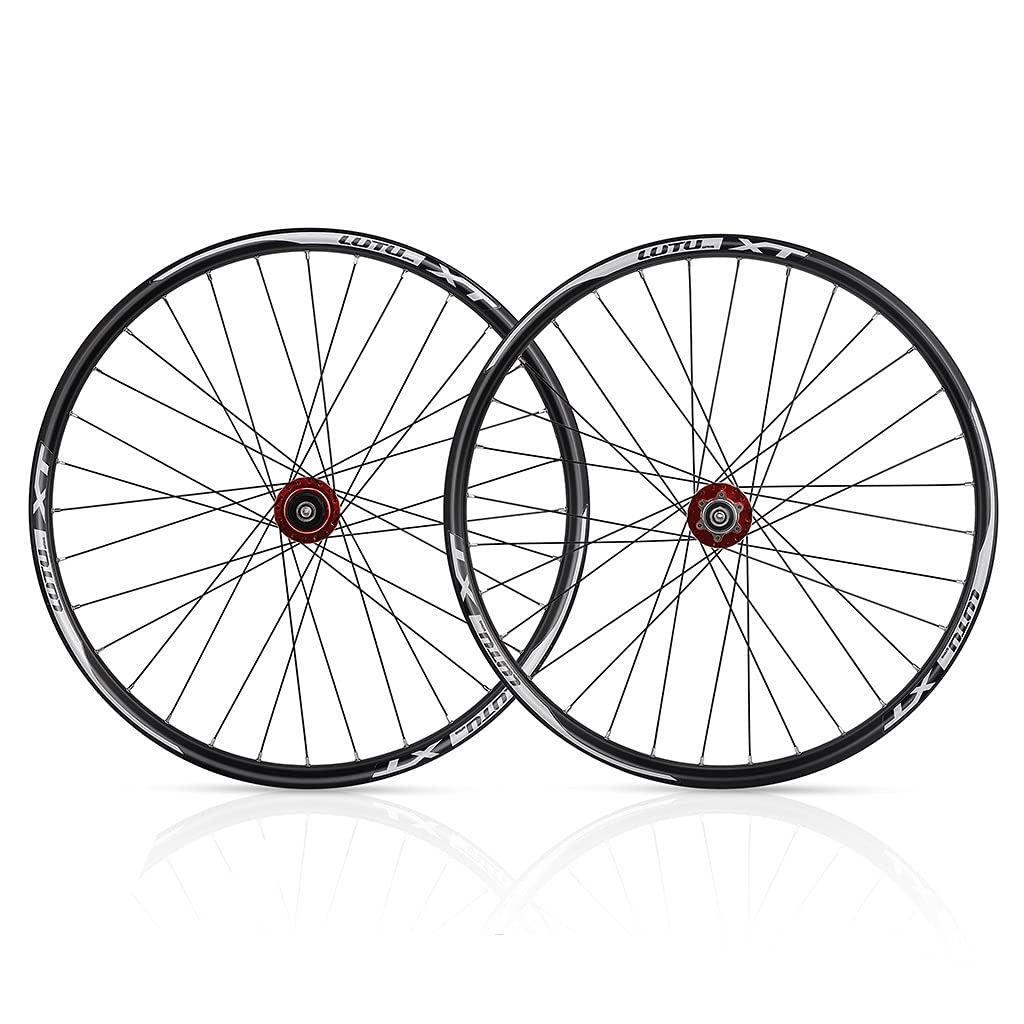 Zestaw kół do roweru górskiego 29 cali, z przodu 2 łożyska kulkowe, z tyłu 4 łożyska kulkowe, hamulce tarczowe, wysokość felgi 21 mm, szybkozamykacz do 7-11-rzędowych