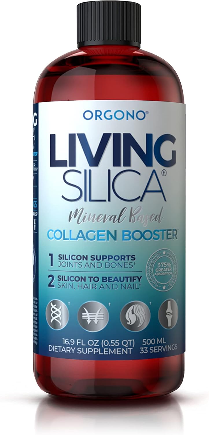 Amazon Living Silica Collagen Booster Liquid Vegan Collagen