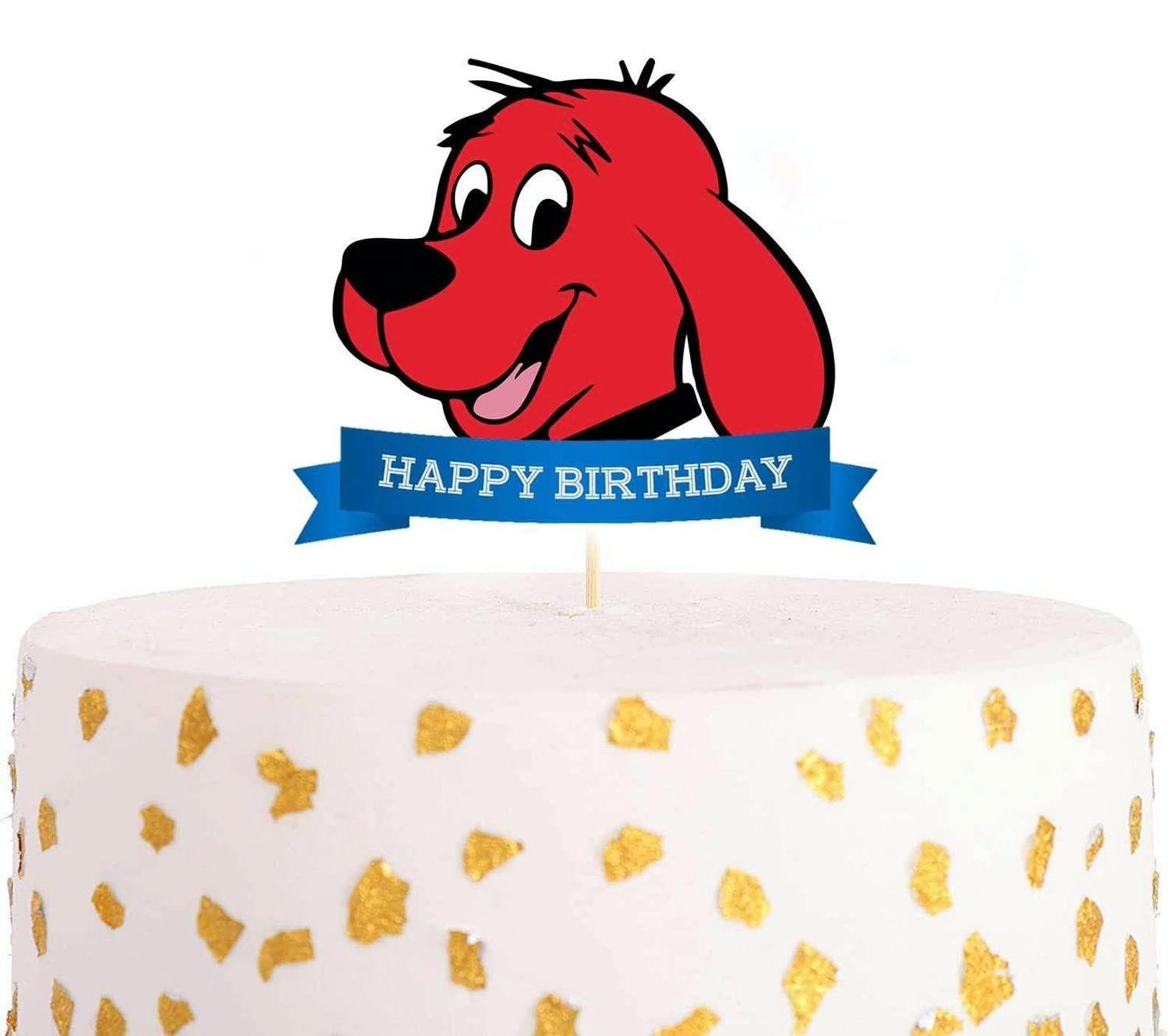 Clifford Birthday Cake Topper Template Printable DIY Bobotemp | lupon ...