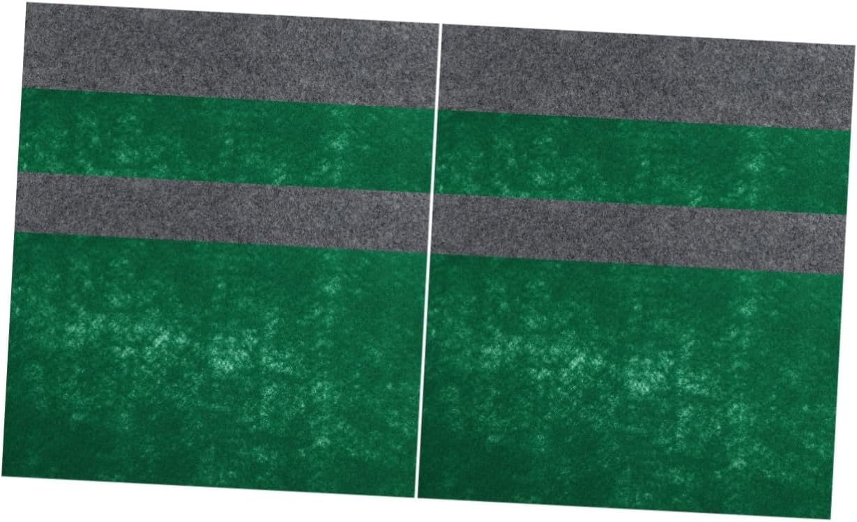 balacoo 8pcs Reptile Carpet Substrate Liner for Lizard Snake Turtle Absorbent Mats Grey Easy to Clean Bedding for Terrarium Decor