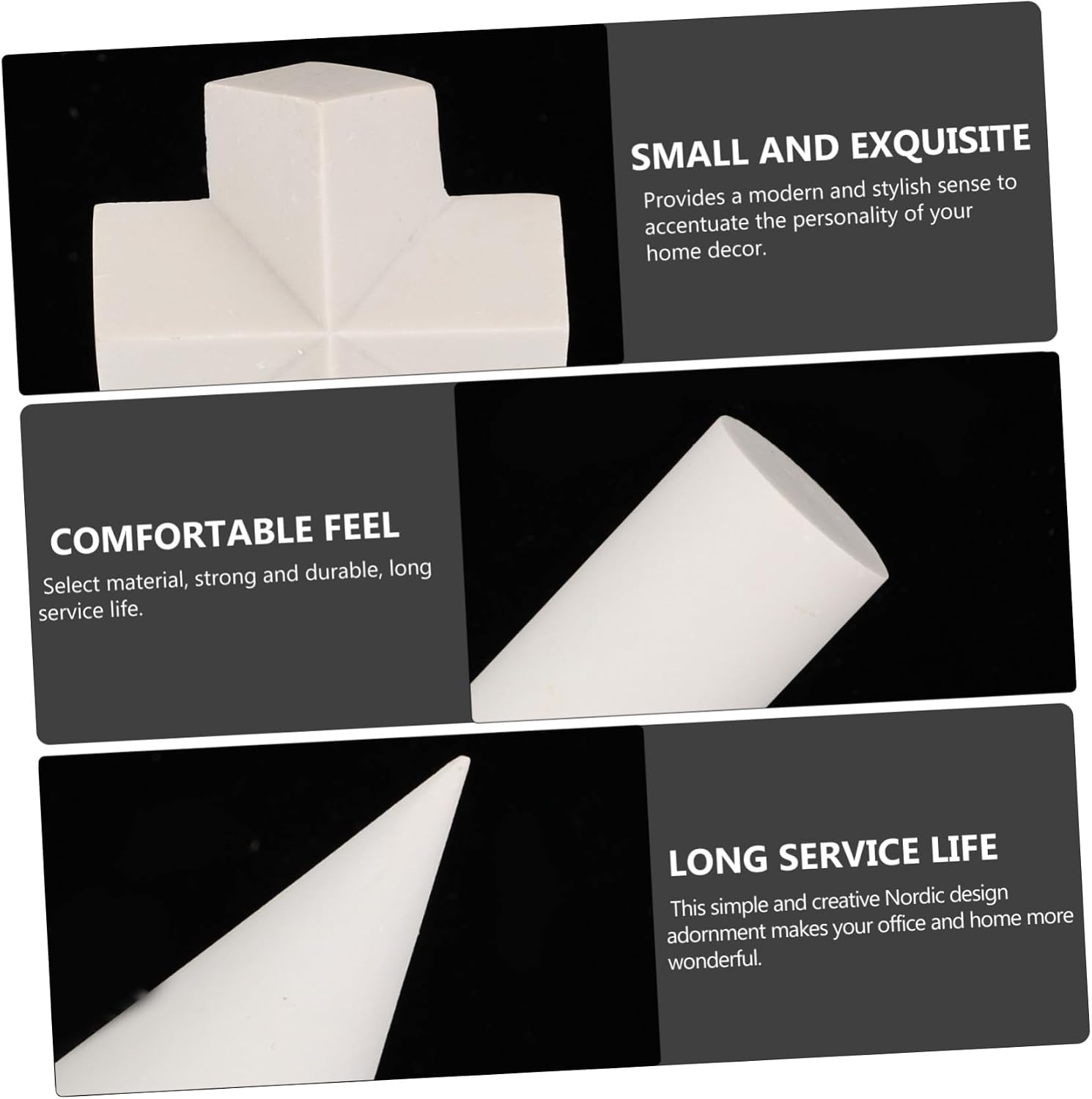 Angoily Resin Geometric Sculpture Models for Sketch Drawing Basics Pcs Set Shape Tool for Art Practice