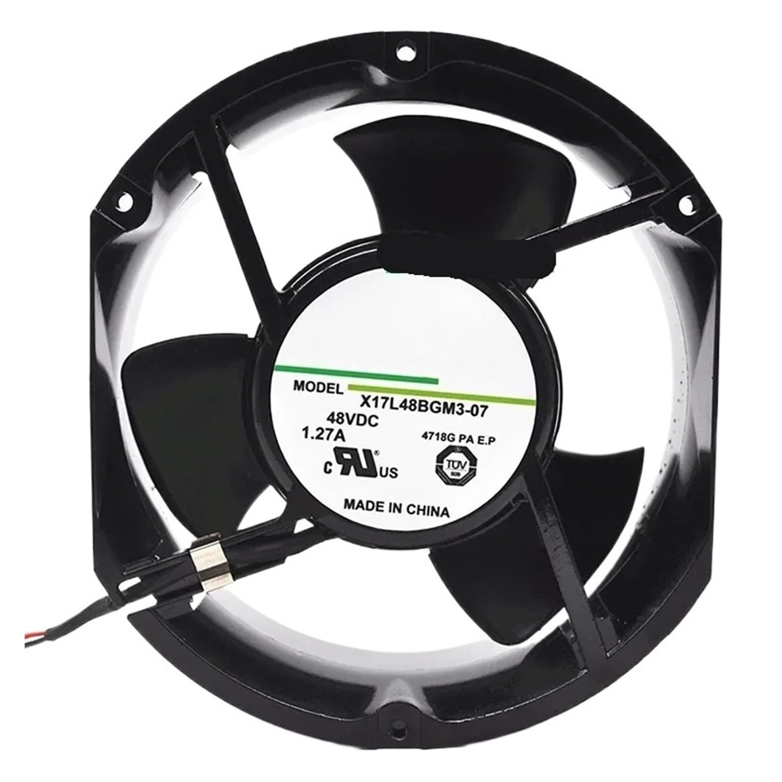 LZIKKGKI X17L48BGM3-07 48V 1.27A fan 172 * 150 * 51MM