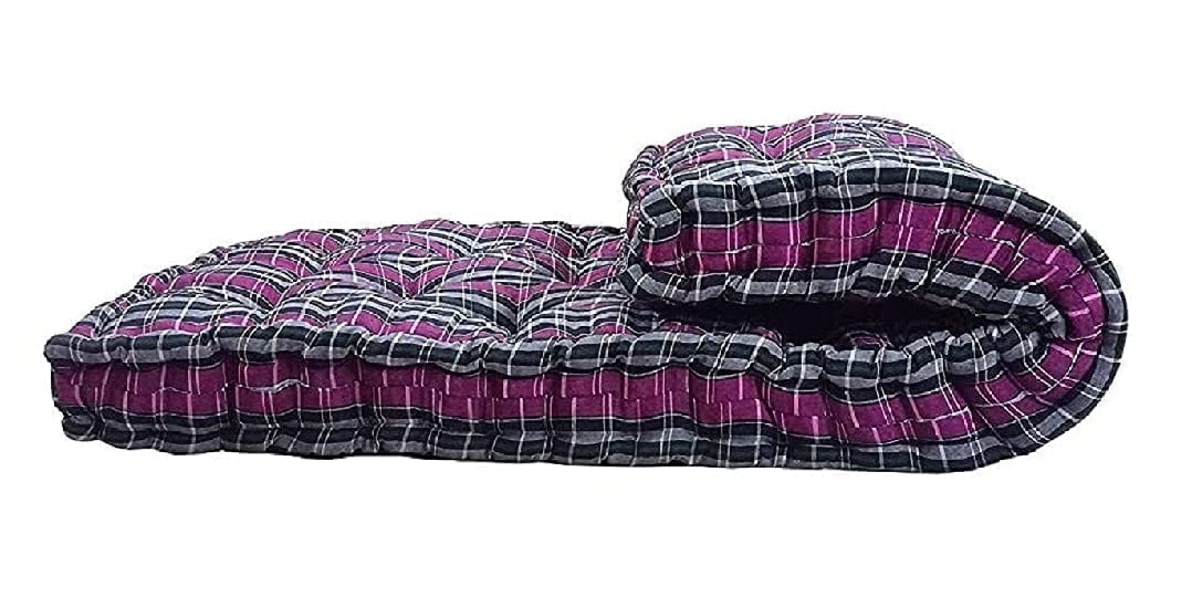 Tirthankara Box Type Soft Cotton Foldable Bed Mattress, Firm Gadda For Floor & Bed, (6 Inches, Single Size Mattress) (B0BS43CS31) Amazon Price History, Amazon Price Tracker