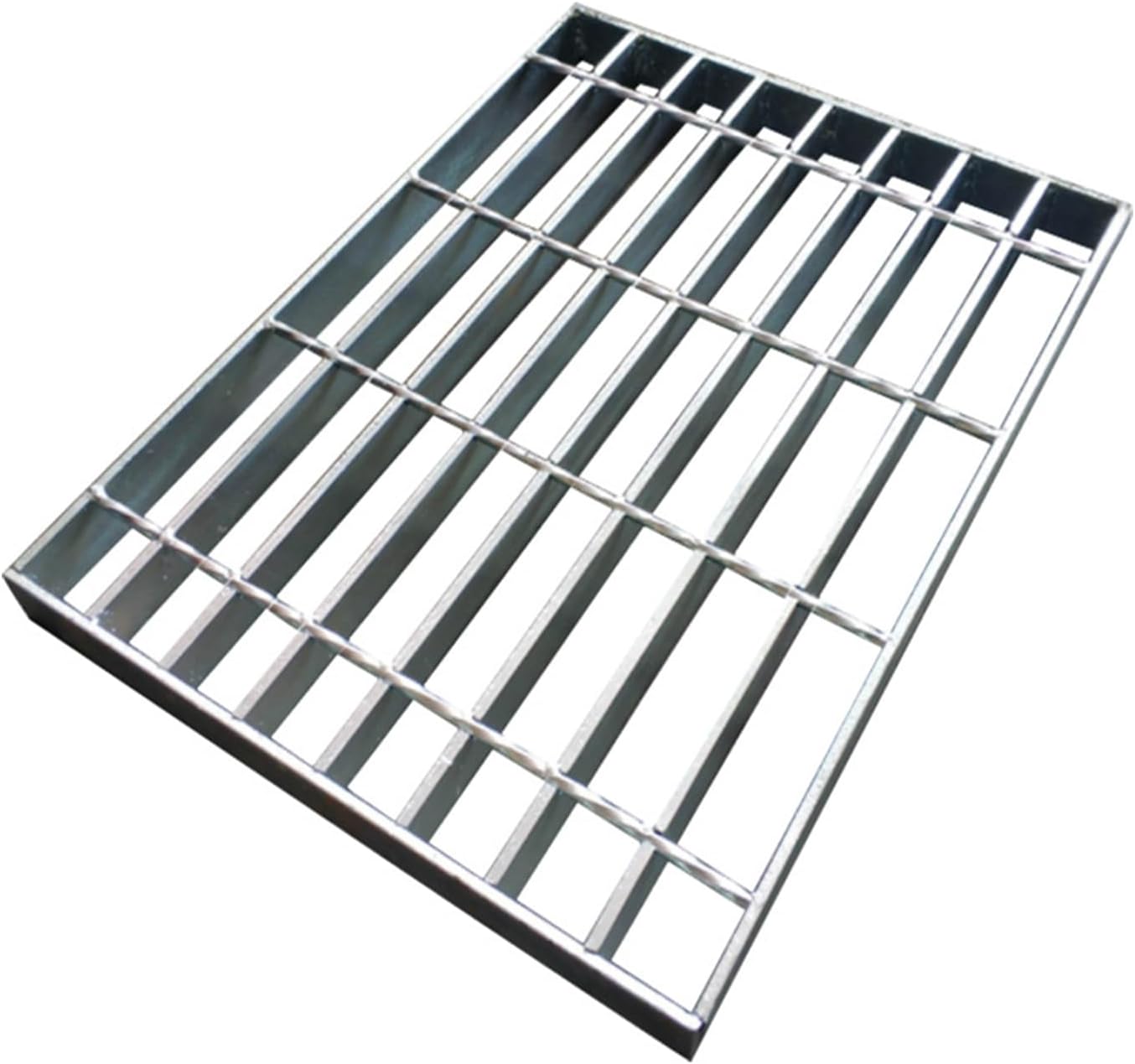 304 Stainless Steel Drain Cover - Rectangular Grille Drainage Kit for Yard & Patio 300x300x20mm Heavy-Duty Drain Square Cover for Outdoor Use