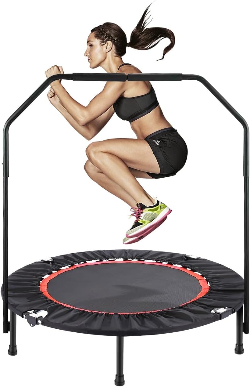 Aceshin 40" Folding Mini Trampoline,Exercise Trampoline