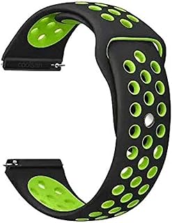 HQPro Silicone Watch strap band 22mm, For Samsung Galaxy 46mm, Huami sports and 2S, Gear S3 Classic and Frontier, MOTO 360 second generation, Garmin Vivomove