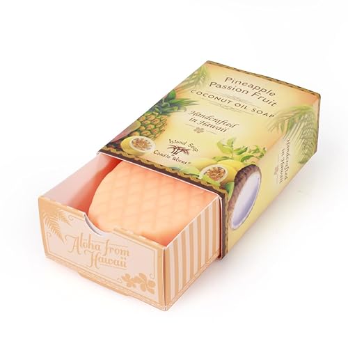 Miniatura 2 de Island Soap & Candle Works Jabón de coco hecho a mano, piñamaracuyá