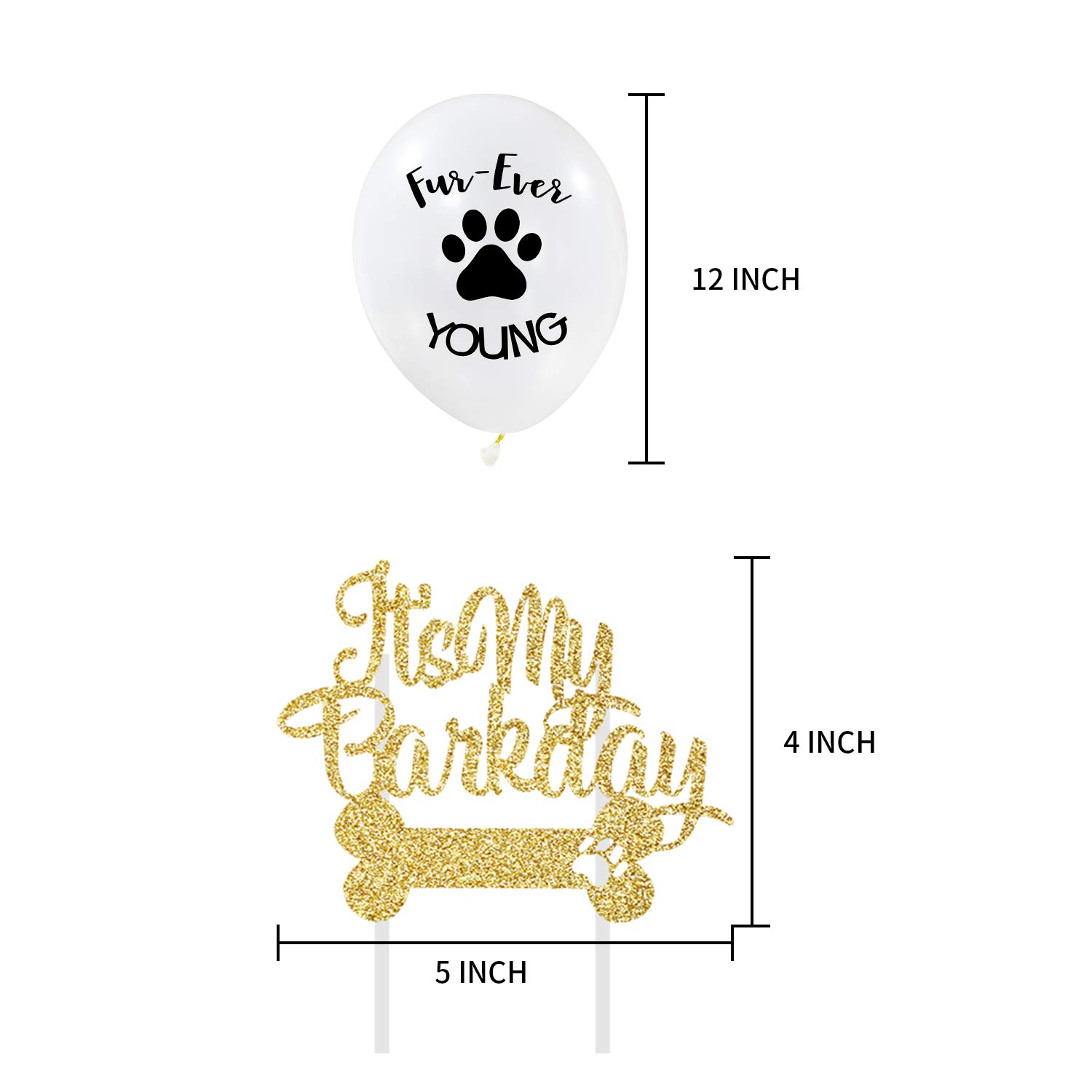 Buy Duufin 50 Pcs Dog Theme Party Decoration Set Dog Birthday Banner