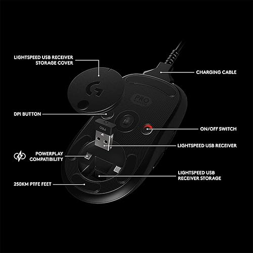 Miniatura 6 de Logitech G Mouse inalámbrico profesional para juegos - Edición Shroud