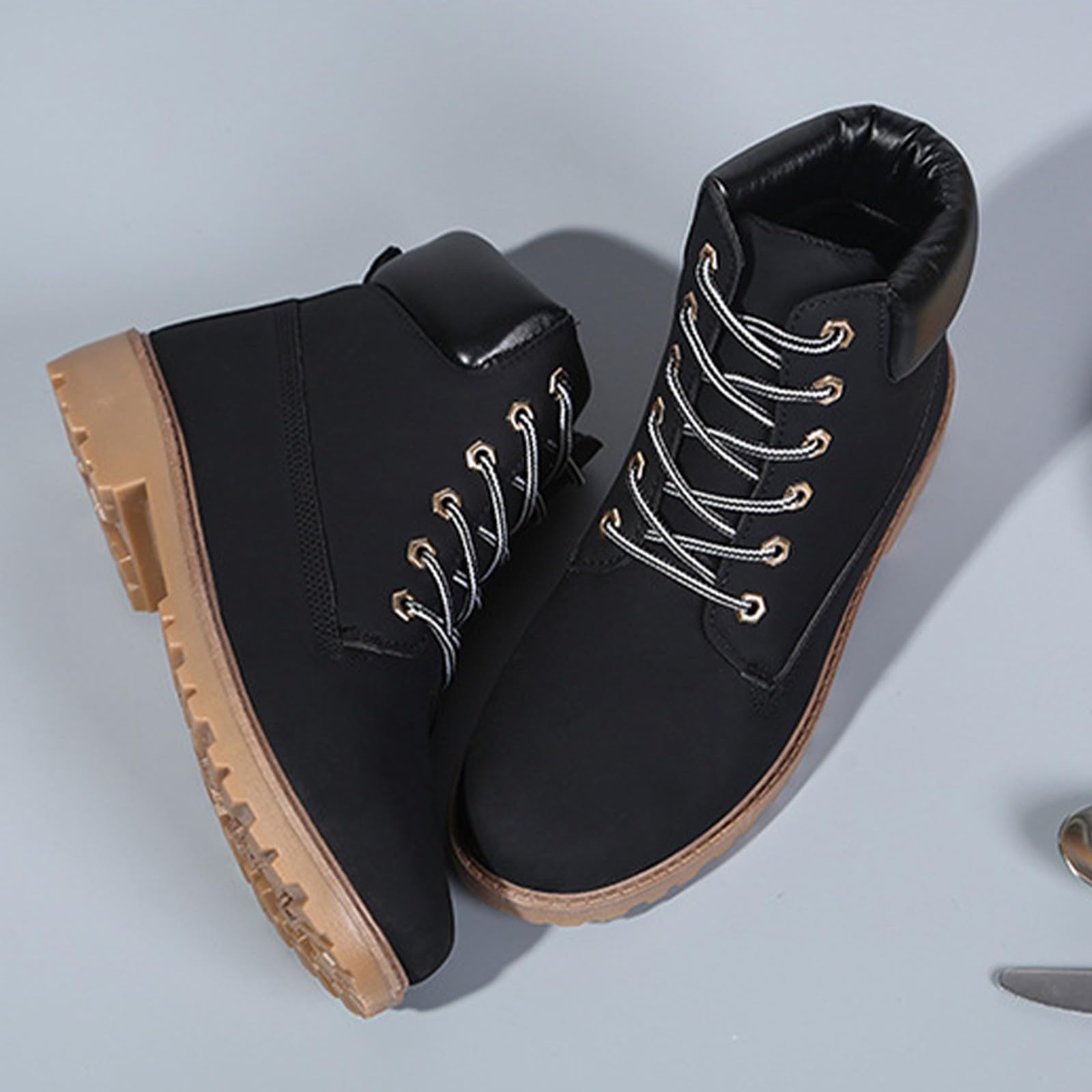 Botas de invierno para hombre, botines al aire libre, trekking