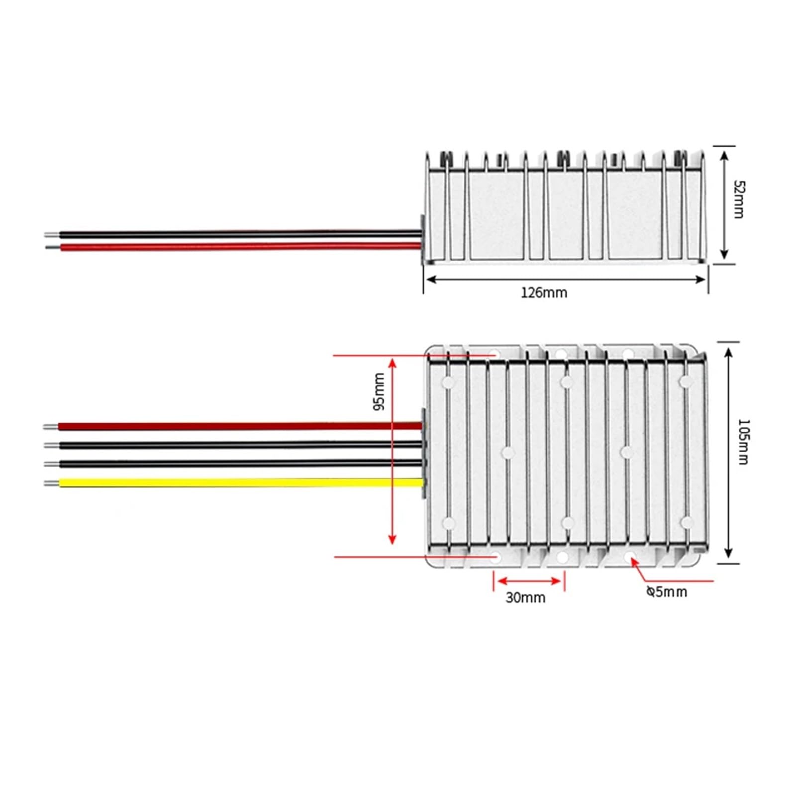 DC DC 12V24V(9-36V) to 24V 25A Boost Buck Model 24V Voltage Regulator Conventer
