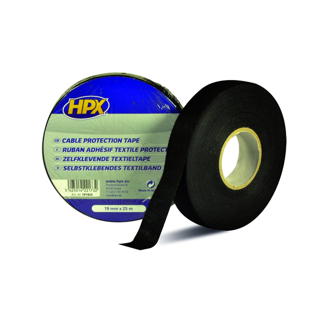 Free Shipping HPX Black Cotton Adhesive Tape For Motorcycle Parts Accessories