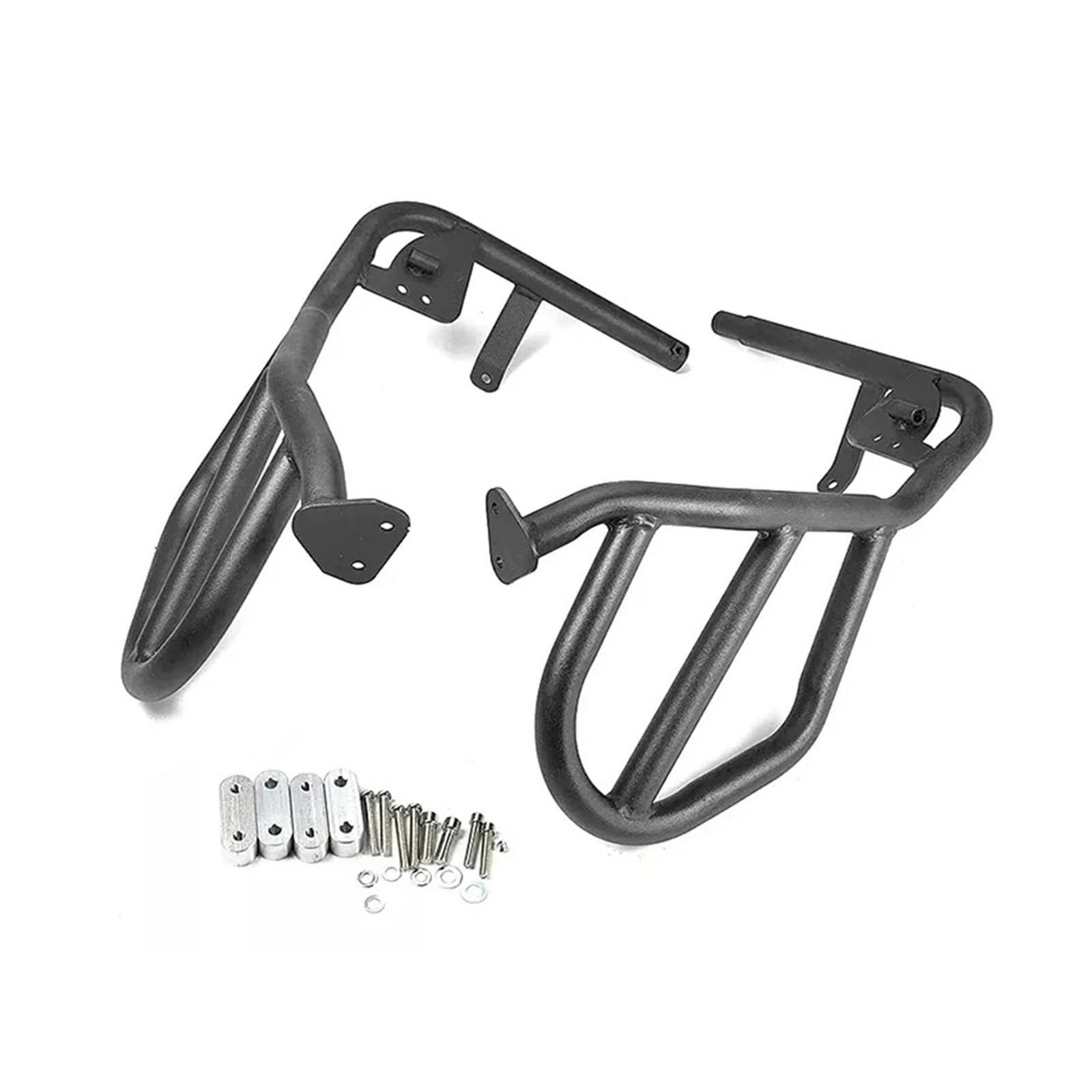 Paramotore Paraurti Per BMW R 1200 GS Per R1200GS 2008-2012 Protezione Motore Superiore Inferiore Moto Barra Paraurti Gabbia Anti Acrobazie(Silver-Upper Only)