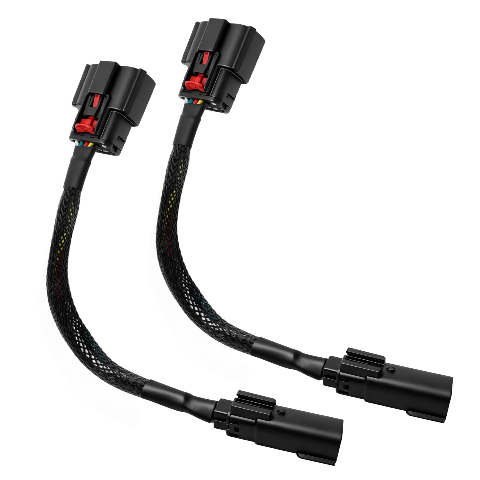 2PCS Halogen to LED 5th Gen Taillight Adapter Conversion Wiring Harness Kit, Compatible with Ram 2500 3500 Halogen to Led Taillight Adapter 2019-2024 Driver&Passenger Side