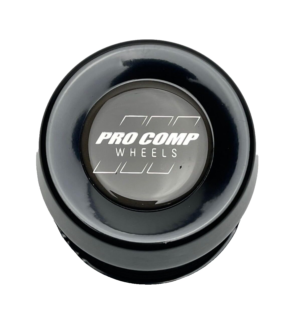 Pro Comp Gloss Black Push Thru Wheel Center Cap 2330018
