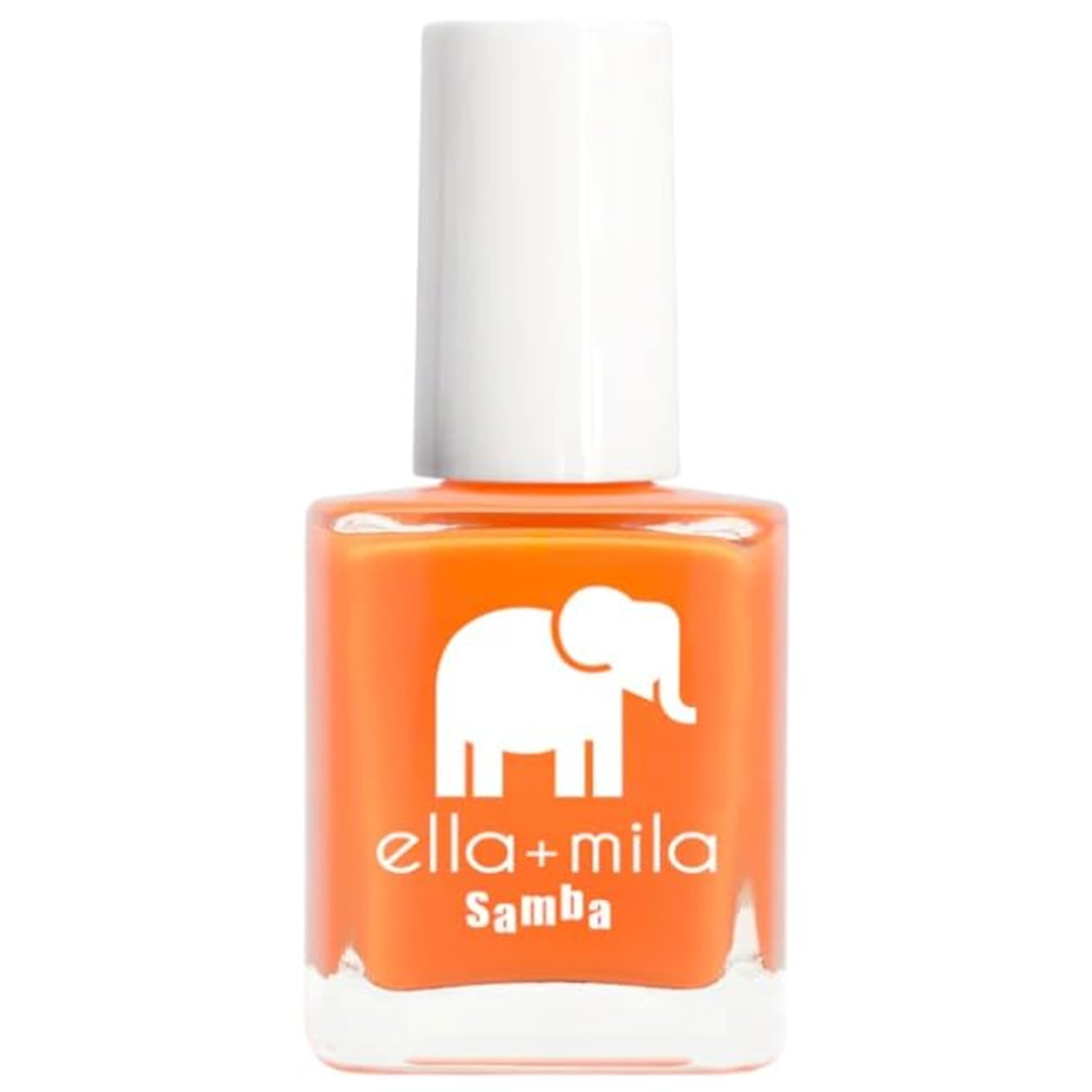ella+mila Professional, Quick Dry, Long-Lasting & Chip-Resistant Orange to Brown Nail Polishes (Cause I'm Happy - 0.45 fl oz)