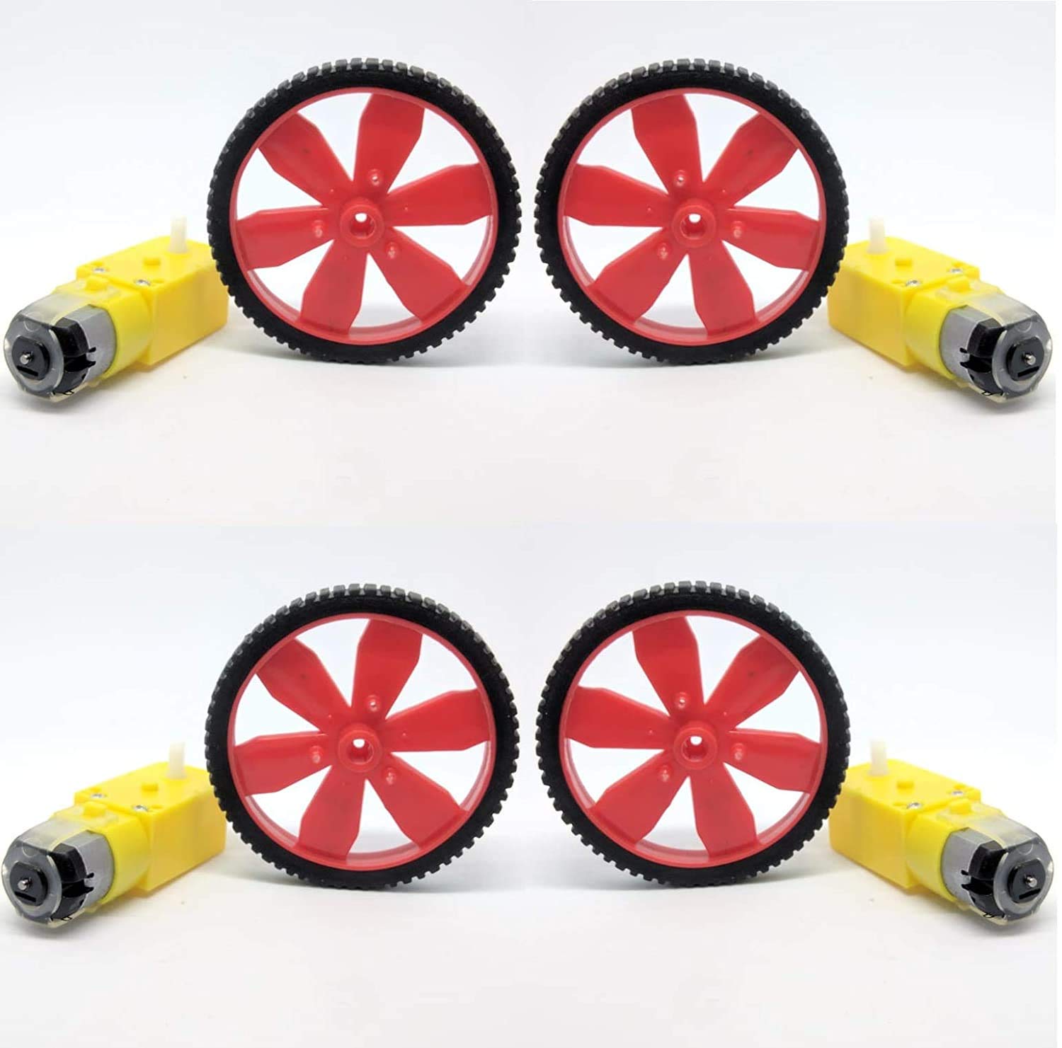 RASHRI ; One For All B.O Motor (Set of 4 (Red)) (B089FJBD6L) Amazon Price History, Amazon Price Tracker