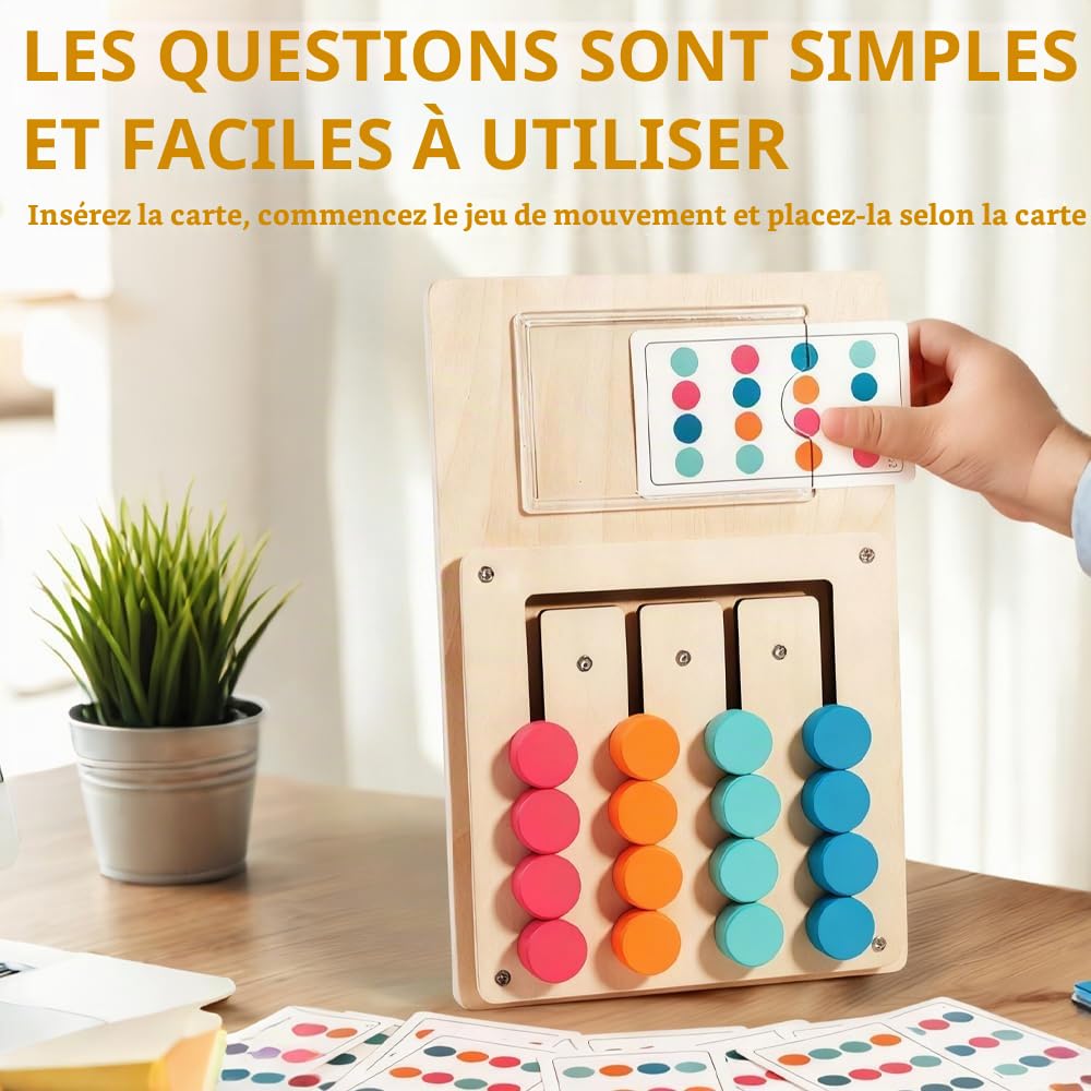 Jeux pour Personnes atteintes de démence, activités pour Seniors atteints de démence, Jeux en Bois pour Personnes atteintes de démence avec 12 Cartes