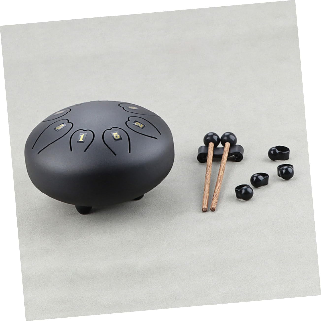 1set Strumenti Musicali Ethereal Drum Percussione Portatile Per Meditazione e Relax Drums Per Amanti Della Musica Colore Semplice e Delicato Creativo Per Occasioni Speciali