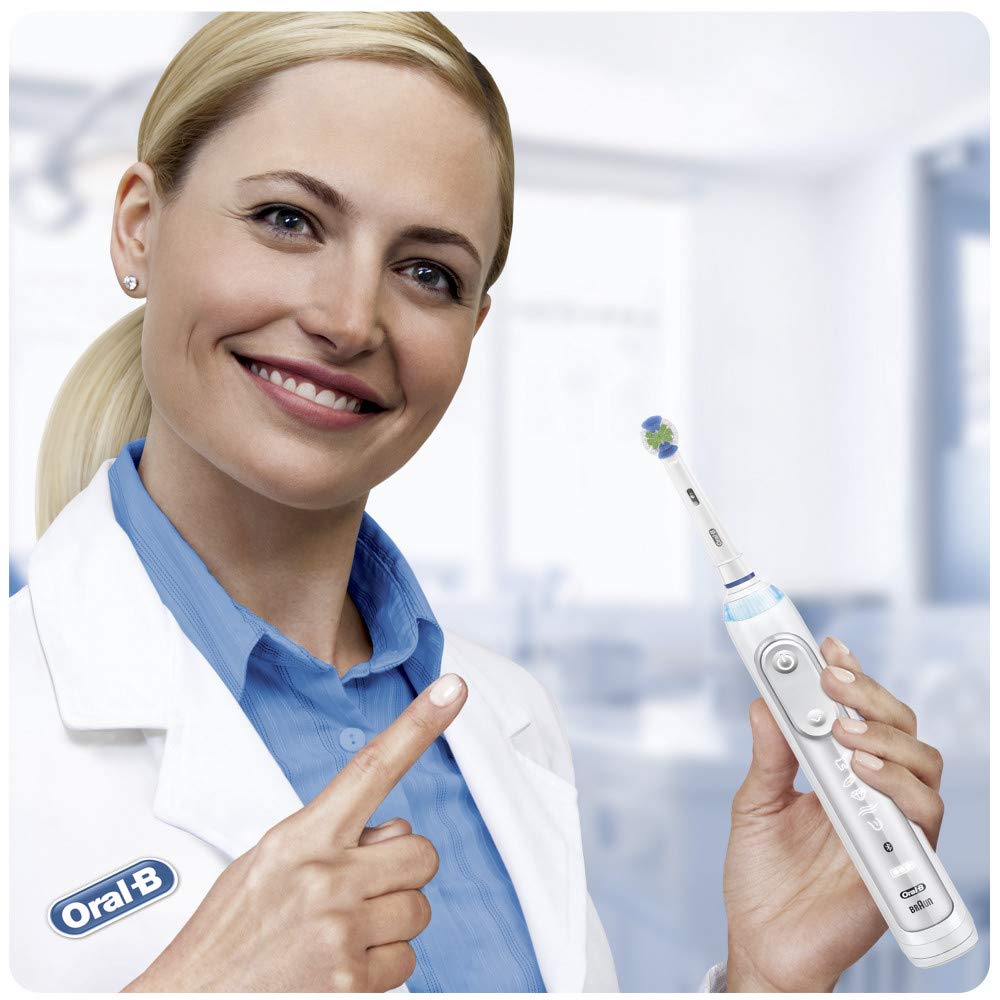 Oral-B Precision Clean - Testine di ricambio con protezione batterica, 7 + 1 pezzo