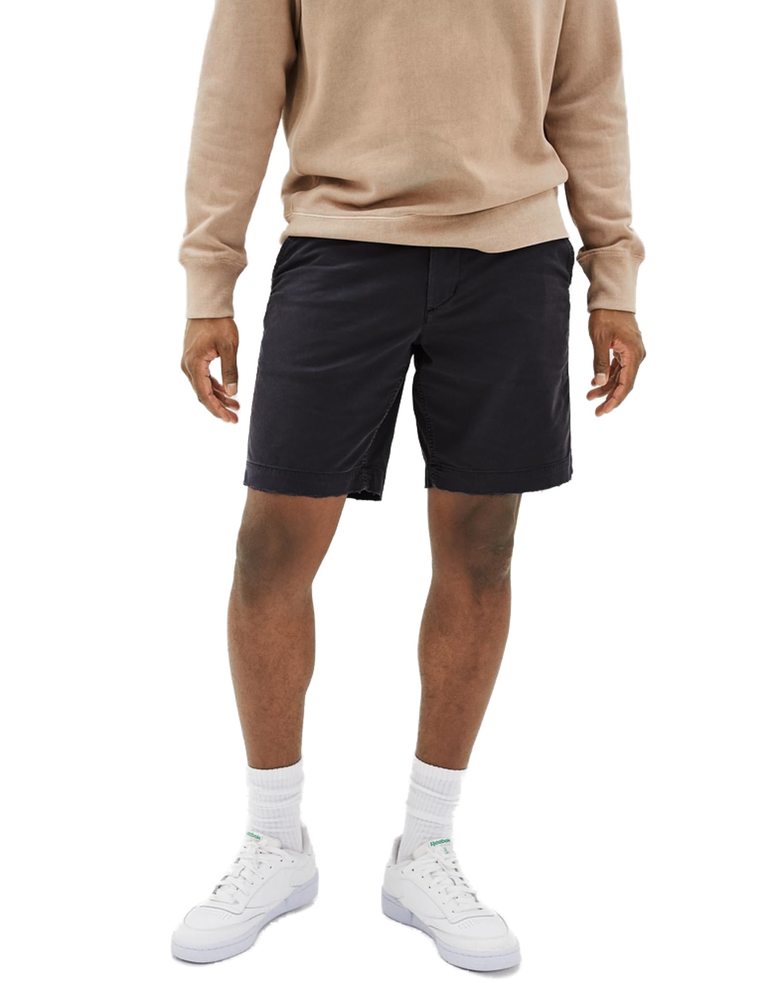 American EagleMens U-4133-7273-167 Flex 9" Lived-In Khaki Short