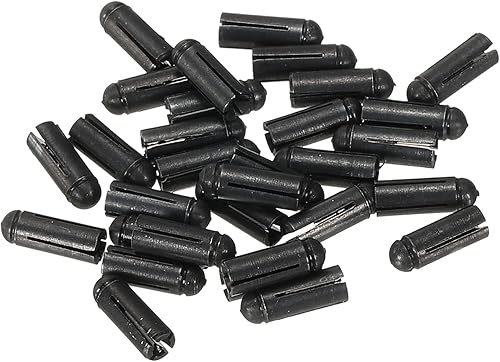 PATIKIL Protectores de vuelo de dardos, paquete de 15 accesorios de dardos de aluminio para mayor durabilidad, color negro