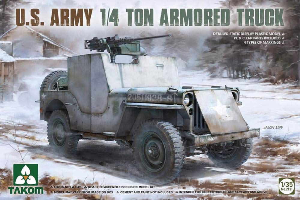 TAKOMTAK2131 2131 U.S. Army 1/4 ton Armored Truck 1:35