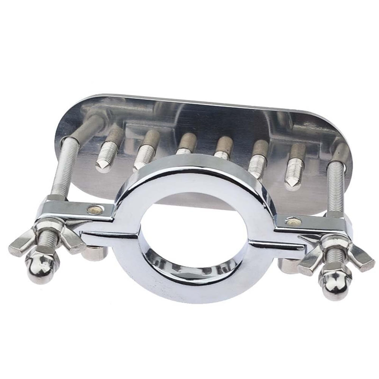 Spremi Testicoli In Acciaio Inossidabile Clip Scrotale Barella Palla Erotica CBT Anello Testicolo Schiavo SM Bondage Sesso Fetish Giocattolo