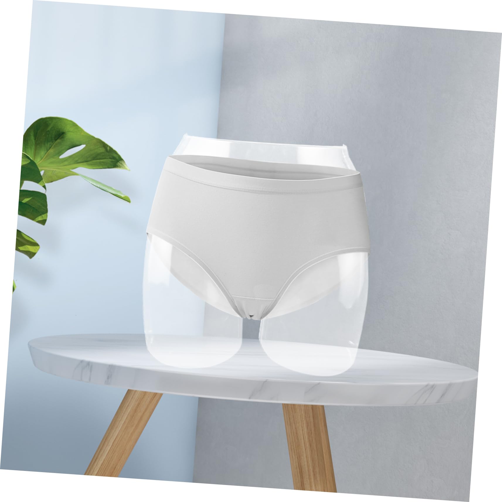 PRETYZOOM Modello di Sedere in Plastica per Esposizione , Espositore per Mutande Leggero e Robusto, Manichino di Fianchi per Negozi al Dettaglio