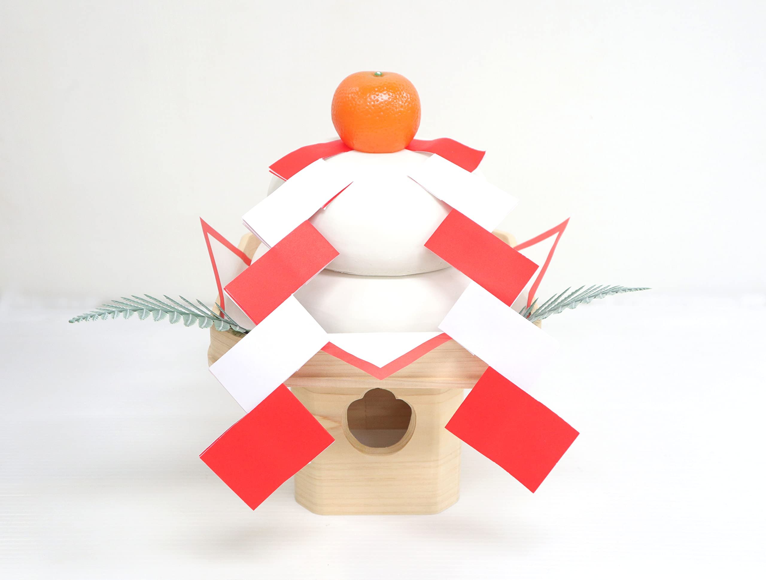 Amazon.co.jp: 食品サンプル 鏡餅 正月 飾り (2升) : おもちゃ