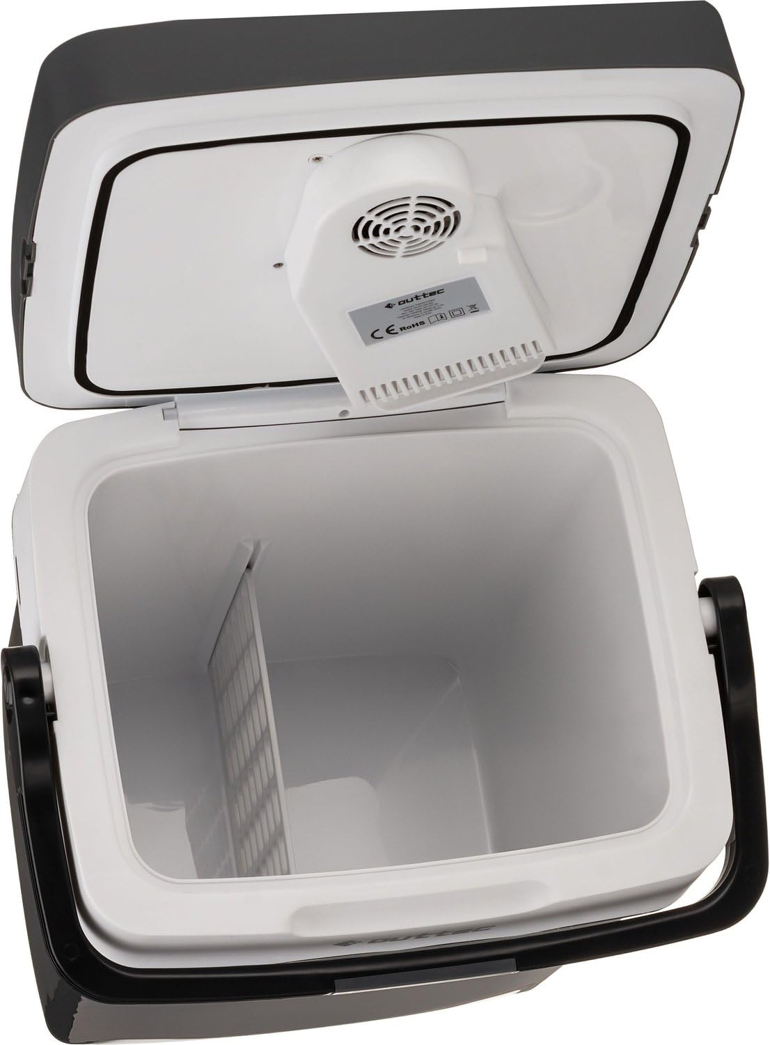 Mini Kühlschrank, 32L Nutzinhalt, Elektrische Kühlbox Klein, Camping Kühlschrank, Tragbare Kühlboxen, Kühltasche Elektrisch für Camping, Büro, Garten, Picknick, Outdoor