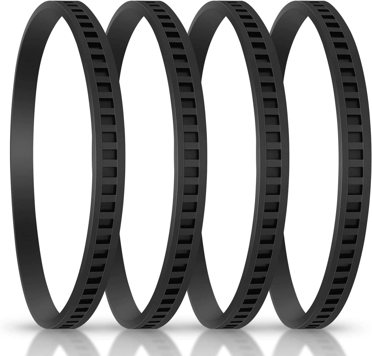 4 Pack 45690010 Blade Pulley Tires Replacement For
