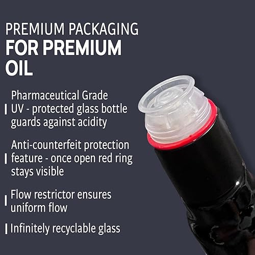 Miniatura 4 de Aceite de semilla negra 100% etíope, 3.4 onzas líquidas, aceite de semilla negra prensado en frío para apoyo inmunológico, alta potencia 5.7% - 21%