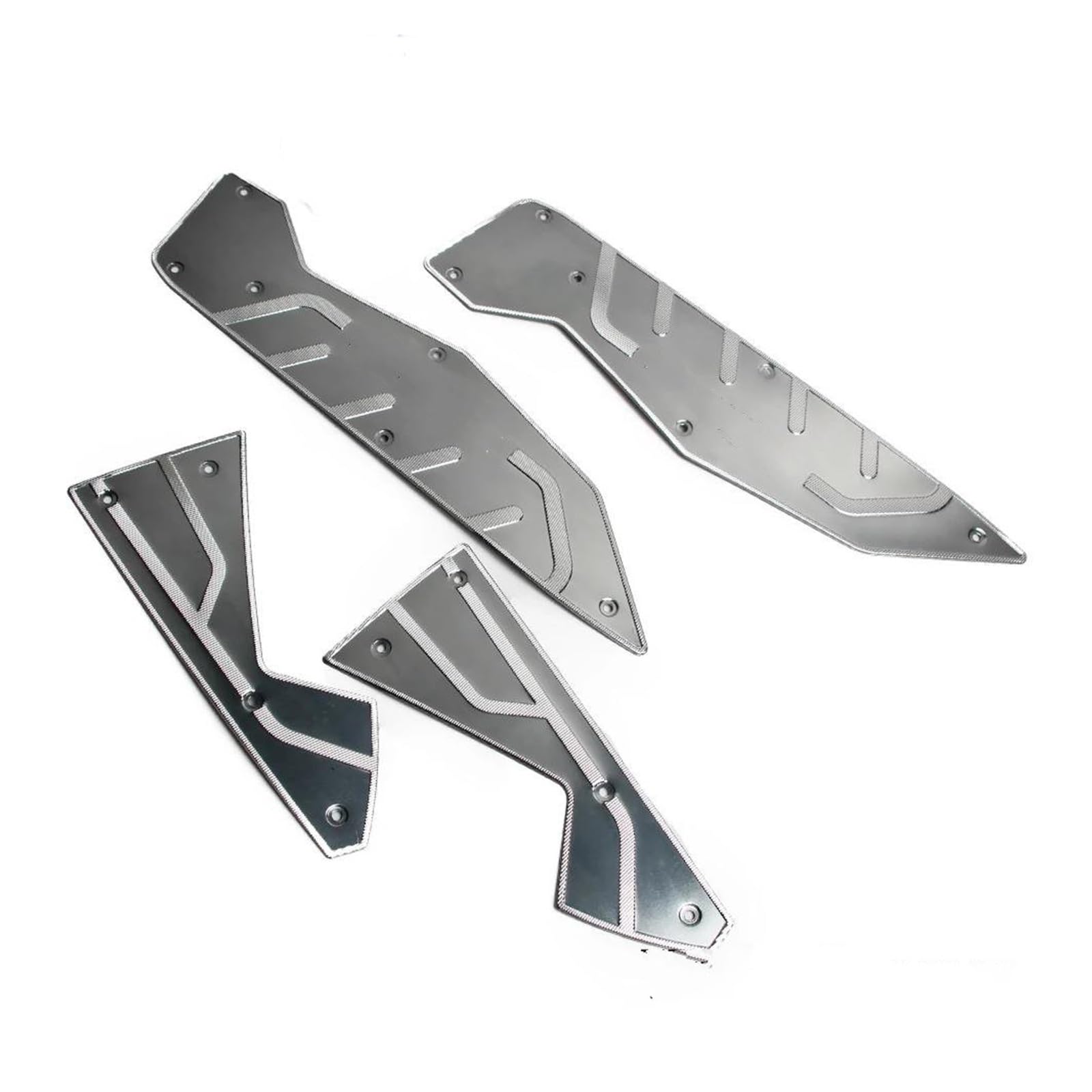 Plaque pied moto Nmax 155 anti-glisse repose-pieds fixe - 3