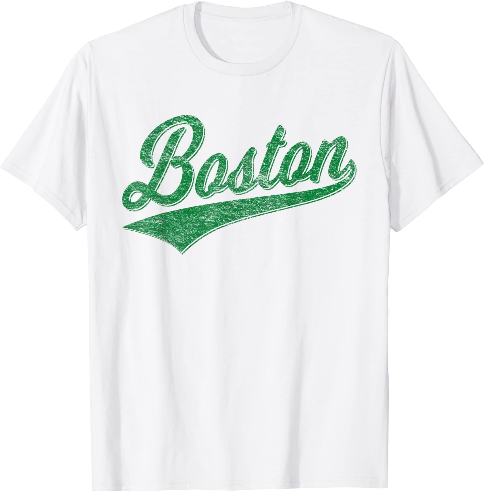 BOSTON MASSACHUSETTS RETRO VINTAGE SCRIPT JERSEYBOSTON MASSACHUSETTS VARSITY SCRIPT CLASSIC SPORTS JERSEY T-Shirt