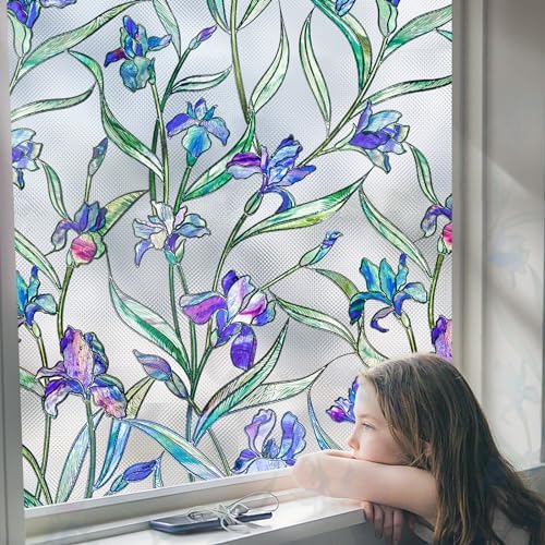 Window Privacy Film Stained Glass Static Cling Non - Temu - Foto 10
