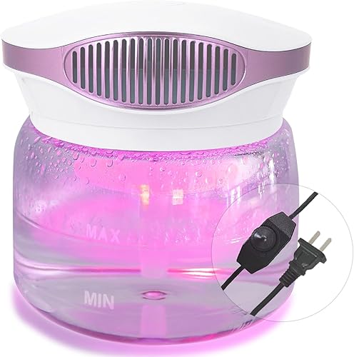 Vista 9 de Purificadores de Aire de Agua para el Hogar, Lavador de Aire de Velocidad Variable con Difusor de Aroma, Purificador de Aire Arcoíris Silencioso