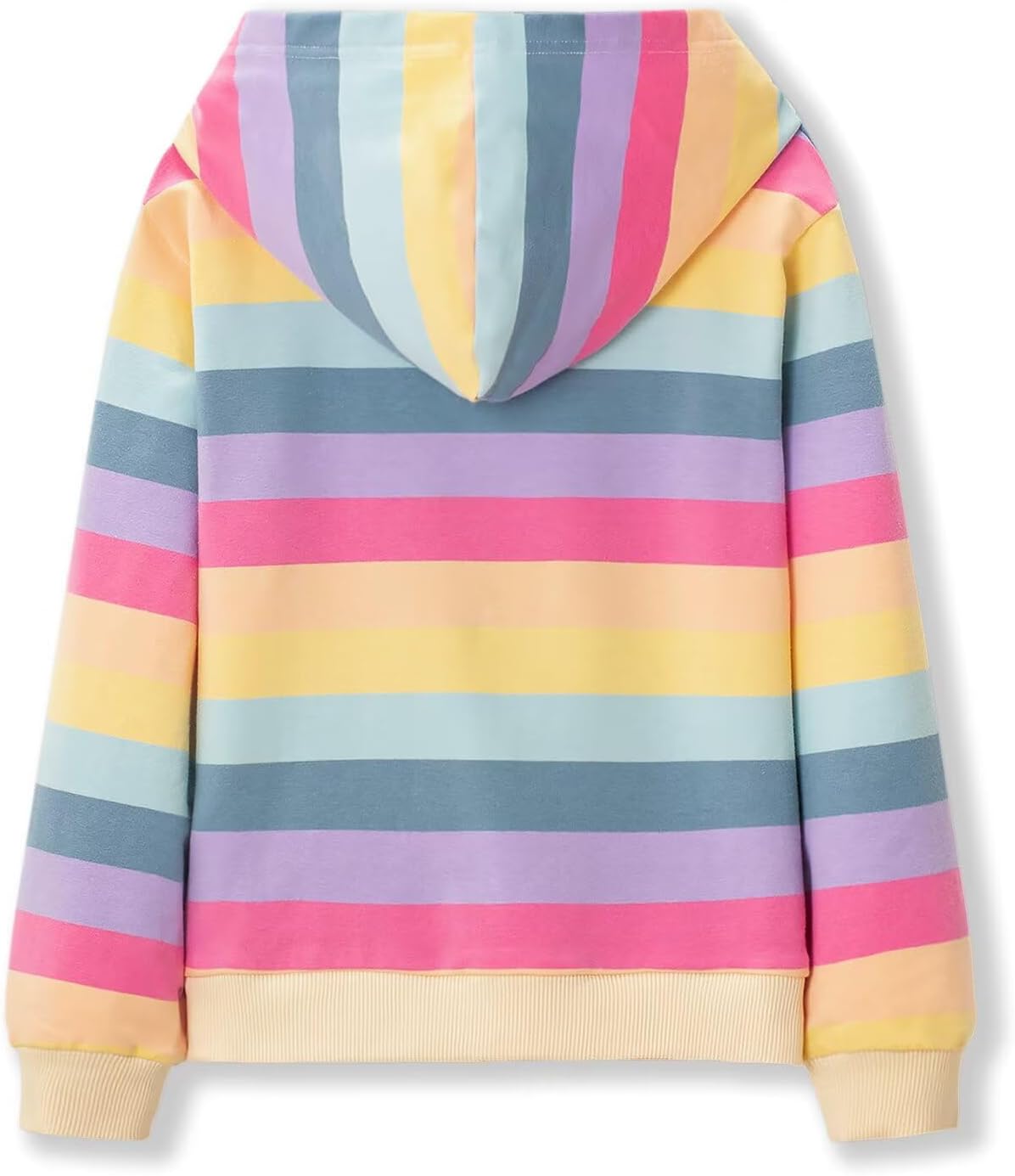 Girls Zip Up Hoodie Sweatshirt with Pockets Long Sleeve Jacket Outfits - Image 5