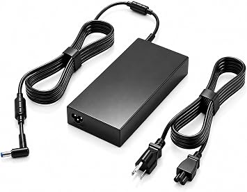 120W Charger Fit for HP USB-C Dock G5 USB-C/A Universal Dock G2 Envy 15 17 | For USB-C Dock G5 5TW10UT 5TW10AA Dock G2 5TW13AA Omen 15-5200 5100 5000 L41856-001 710415-001 Power Supply 4.5x3.0mm Tip